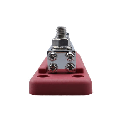 CP-4330-02 600A M10 Power Distribution Block Terminal Studs(Red) - Booster Cable & Clip by buy2fix | Online Shopping UK | buy2fix