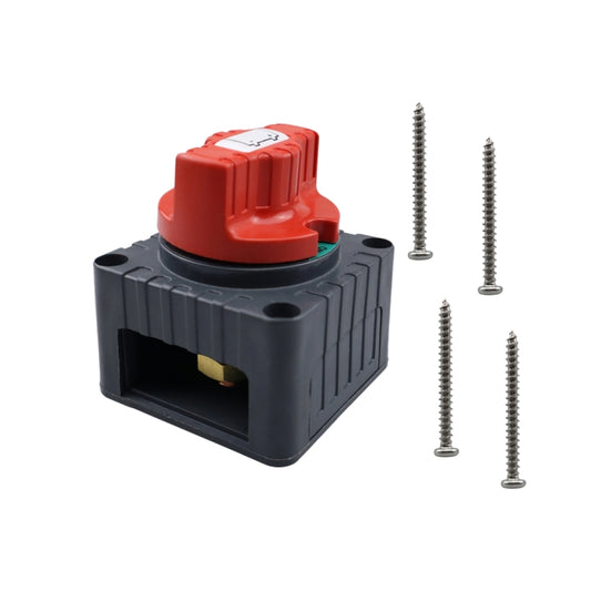 CP-4341 Yacht RV Single-circuit High-current Knob Power-off Switch(Black) - Car Switches by buy2fix | Online Shopping UK | buy2fix