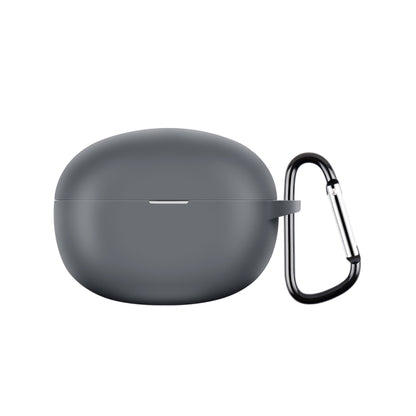For Realme Buds Air 5 Wireless Earphone Shockproof Silicone Case with Hook(Grey) - Other Earphone Case by buy2fix | Online Shopping UK | buy2fix