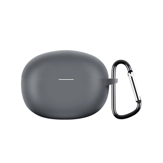 For Realme Buds Air 5 Wireless Earphone Shockproof Silicone Case with Hook(Grey) - Other Earphone Case by buy2fix | Online Shopping UK | buy2fix