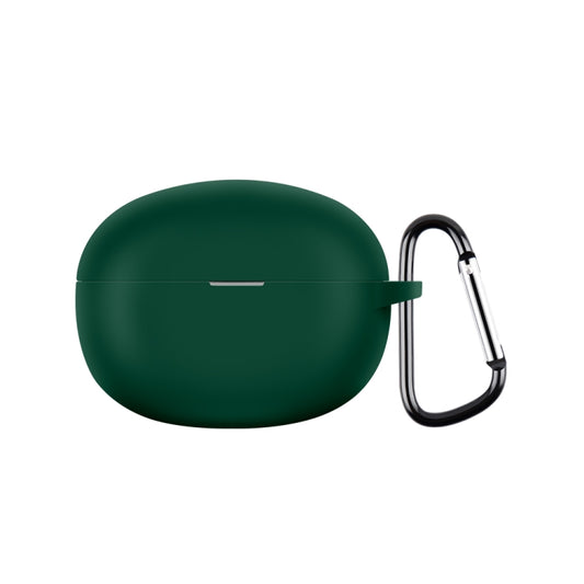 For Realme Buds Air 5 Wireless Earphone Shockproof Silicone Case with Hook(Green) - Other Earphone Case by buy2fix | Online Shopping UK | buy2fix