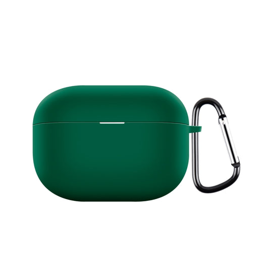 For Realme Buds T300 Wireless Earphone Shockproof Silicone Case with Hook(Green) - Other Earphone Case by buy2fix | Online Shopping UK | buy2fix