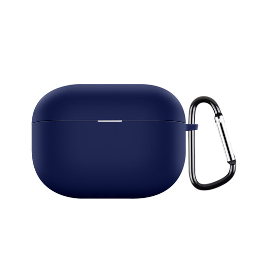For Realme Buds T300 Wireless Earphone Shockproof Silicone Case with Hook(Midnight Blue) - Other Earphone Case by buy2fix | Online Shopping UK | buy2fix