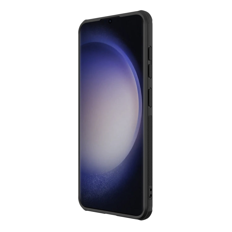 For Samsung Galaxy S24+ 5G NILLKIN Frosted Shield Pro PC + TPU Phone Case(Black) - Galaxy S24+ 5G Cases by NILLKIN | Online Shopping UK | buy2fix