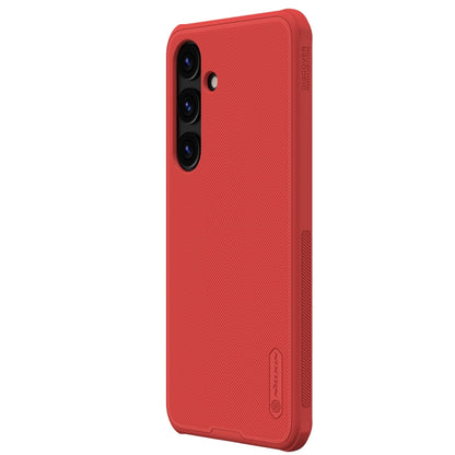 For Samsung Galaxy S24+ 5G NILLKIN Frosted Shield Pro PC + TPU Phone Case(Red) - Galaxy S24+ 5G Cases by NILLKIN | Online Shopping UK | buy2fix