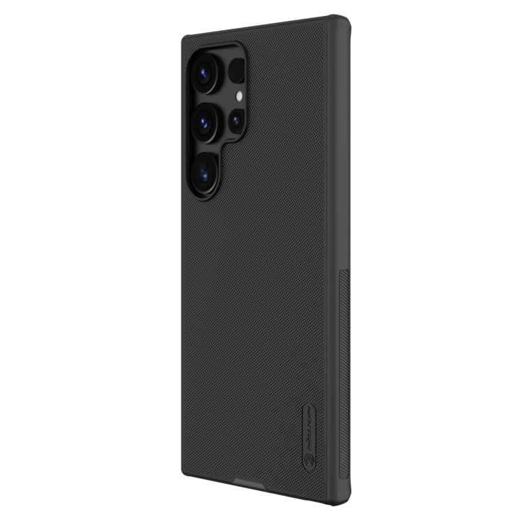 For Samsung Galaxy S24 Ultra 5G NILLKIN Frosted Shield Pro PC + TPU Phone Case(Black) - Galaxy S24+ 5G Cases by NILLKIN | Online Shopping UK | buy2fix