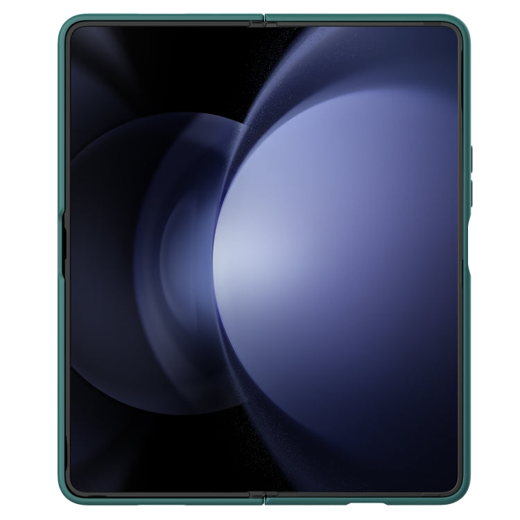 For Samsung Galaxy Z Fold5 NILLKIN Flex Pure PC + Liquid Silicone Phone Case with S Pen(Green) by NILLKIN