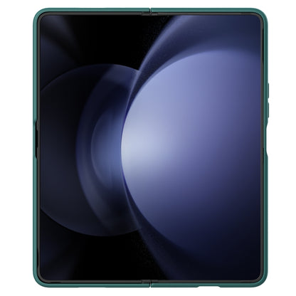 For Samsung Galaxy Z Fold5 NILLKIN Flex Pure PC + Liquid Silicone Phone Case with S Pen(Green) by NILLKIN