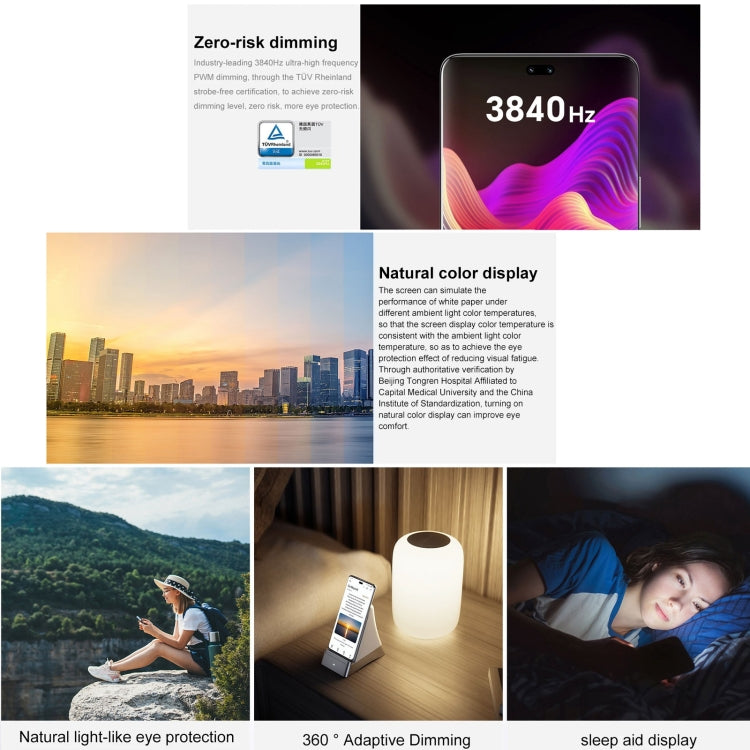 Honor 100 Pro, 12GB+256GB, Screen Fingerprint Identification, 6.78 inch MagicOS 7.2 Snapdragon 8 Gen 2 Octa Core up to 3.19GHz, Network: 5G, NFC, OTG, Support Google Play(White) - Honor by HONOR | Online Shopping UK | buy2fix
