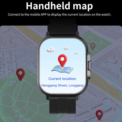 D8 2.01 inch 2 in 1 Bluetooth Earphone Steel Band Smart Watch, Support Health Monitoring / NFC(Silver) by buy2fix