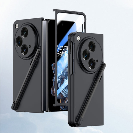 For OPPO Find N3 Integrated Skin Feel PC Phone Case with Pen / Pen Box(Black) - OPPO Cases by buy2fix | Online Shopping UK | buy2fix