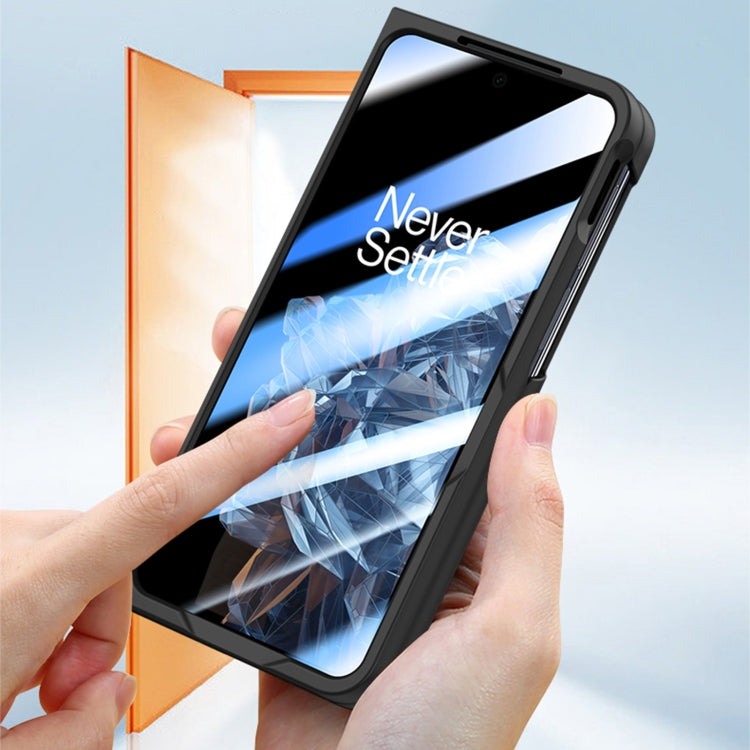 For OPPO Find N3 Integrated Skin Feel PC Phone Case with Pen / Pen Box(Transparent) - OPPO Cases by buy2fix | Online Shopping UK | buy2fix