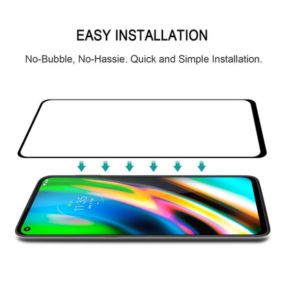 For Motorola Moto G9 Plus Full Glue Full Screen Tempered Glass Film - Motorola Tempered Glass by buy2fix | Online Shopping UK | buy2fix