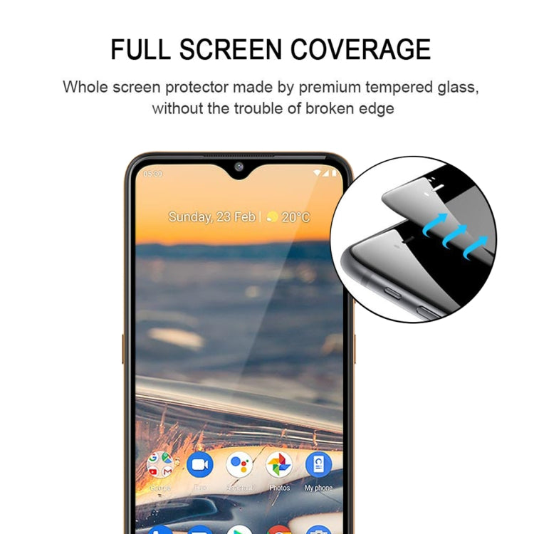 For Nokia 5.3 Full Glue Full Screen Tempered Glass Film - Nokia Tempered Glass by buy2fix | Online Shopping UK | buy2fix
