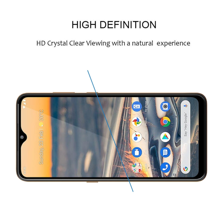 For Nokia 5.3 Full Glue Full Screen Tempered Glass Film - Nokia Tempered Glass by buy2fix | Online Shopping UK | buy2fix