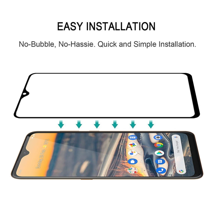 For Nokia 5.3 Full Glue Full Screen Tempered Glass Film - Nokia Tempered Glass by buy2fix | Online Shopping UK | buy2fix
