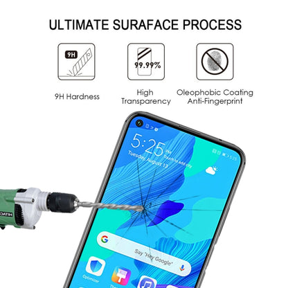 For Huawei Nova 5T Full Glue Full Screen Tempered Glass Film - Huawei Tempered Glass by buy2fix | Online Shopping UK | buy2fix