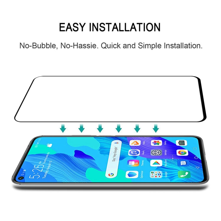 For Huawei Nova 5T Full Glue Full Screen Tempered Glass Film - Huawei Tempered Glass by buy2fix | Online Shopping UK | buy2fix