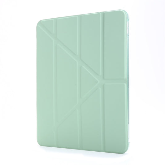 For iPad Pro 11 (2020/2018) / Air 2020 10.9  Multi-folding Horizontal Flip PU Leather + Shockproof TPU Tablet Case with Holder & Pen Slot(Green) - iPad Pro 11 (2020) Cases by buy2fix | Online Shopping UK | buy2fix