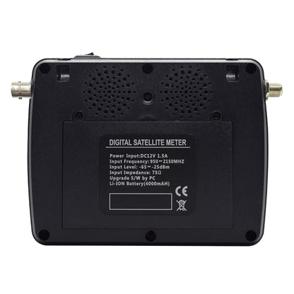 iBRAVEBOX V10 Finder Max+ 4.3 inch Display Digital Satellite Meter Signal Finder, Support DVB-S/S2/S2X AHD, Plug Type:US Plug(Black) - Satellite Finder by buy2fix | Online Shopping UK | buy2fix