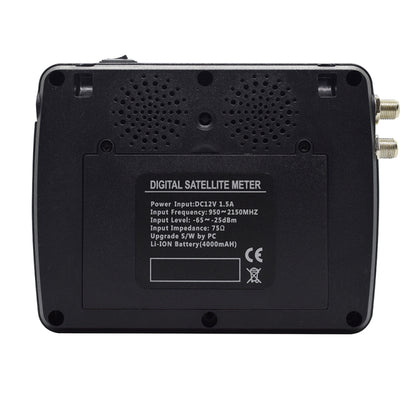 iBRAVEBOX V10 Finder Pro 4.3 inch Display Digital Satellite Meter Signal Finder, Support DVB-S/S2/S2X/T/T2/C, Plug Type:AU Plug(Black) - Satellite Finder by buy2fix | Online Shopping UK | buy2fix