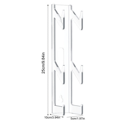 2pcs YX072 Acrylic Game Controller and Headphone Wall Mount - Holder by buy2fix | Online Shopping UK | buy2fix