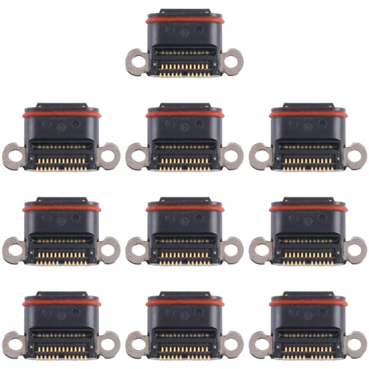 For Google Pixel 4 XL 10pcs Charging Port Connector by buy2fix