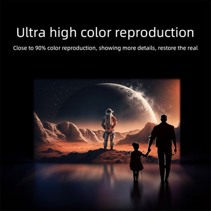 A003 150 Lumens 1280x720P 360 Degree Rotating LED Mini Same Screen Projector, Specification:EU Plug - LED Projector by buy2fix | Online Shopping UK | buy2fix