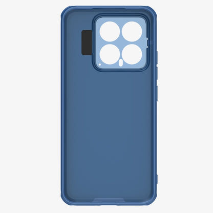 For Xiaomi 14 NILLKIN Black Mirror Prop CD Texture Mirror Precise Hole Phone Case(Blue) - Xiaomi Cases by NILLKIN | Online Shopping UK | buy2fix