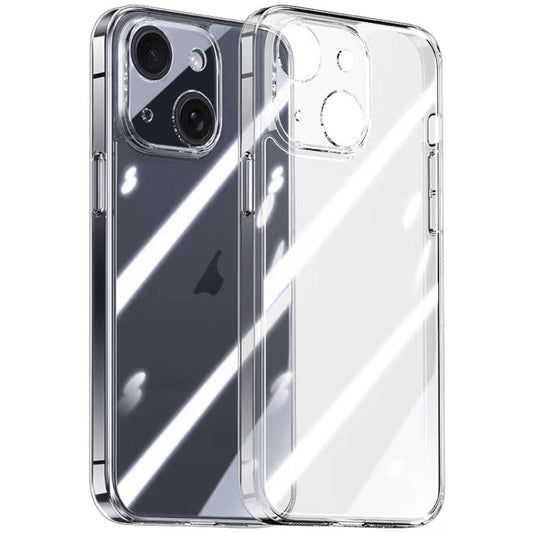 For iPhone 13 Integrated Ultra-thin Crystal Glass Phone Case(Transparent) - iPhone 13 Cases by buy2fix | Online Shopping UK | buy2fix
