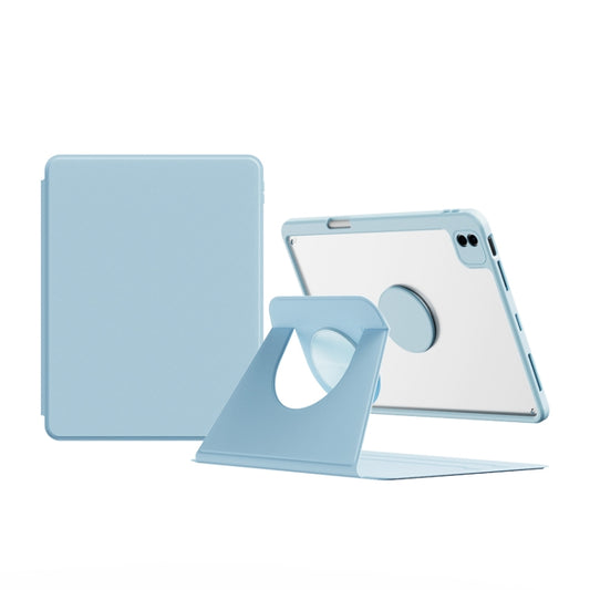 For iPad Air 11 2024 / iPad Pro 11 Detachable Magnetic Rotation Smart Leather Tablet Case(Blue) - iPad Pro 11 (2022/2021) Cases by buy2fix | Online Shopping UK | buy2fix