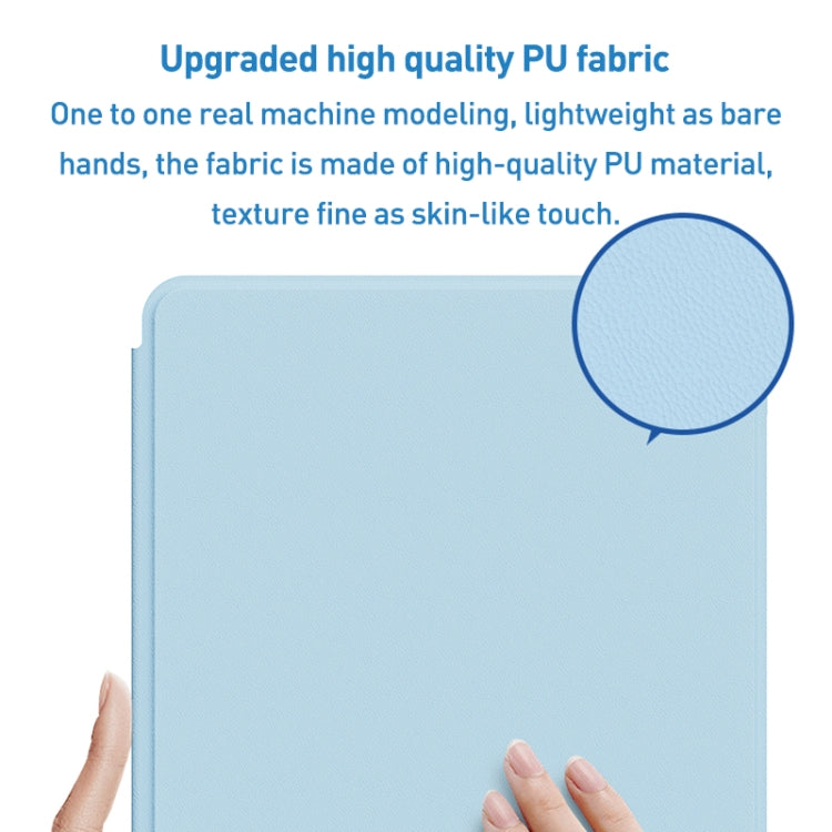 For iPad Air 10.9 2022 / 2020 Detachable Magnetic Rotation Smart Leather Tablet Case(Light Grey) - iPad Air (2022) / (2020) 10.9 Cases by buy2fix | Online Shopping UK | buy2fix