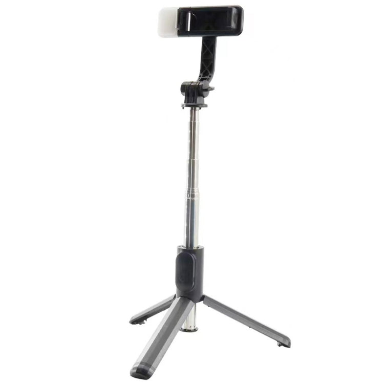 Q07 Bluetooth Selfie Stick Multifunctional Live Broadcast Tripod With Light(Black) - Selfie Sticks by buy2fix | Online Shopping UK | buy2fix