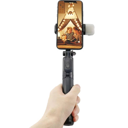 Q07 Bluetooth Selfie Stick Multifunctional Live Broadcast Tripod With Light(Black) - Selfie Sticks by buy2fix | Online Shopping UK | buy2fix