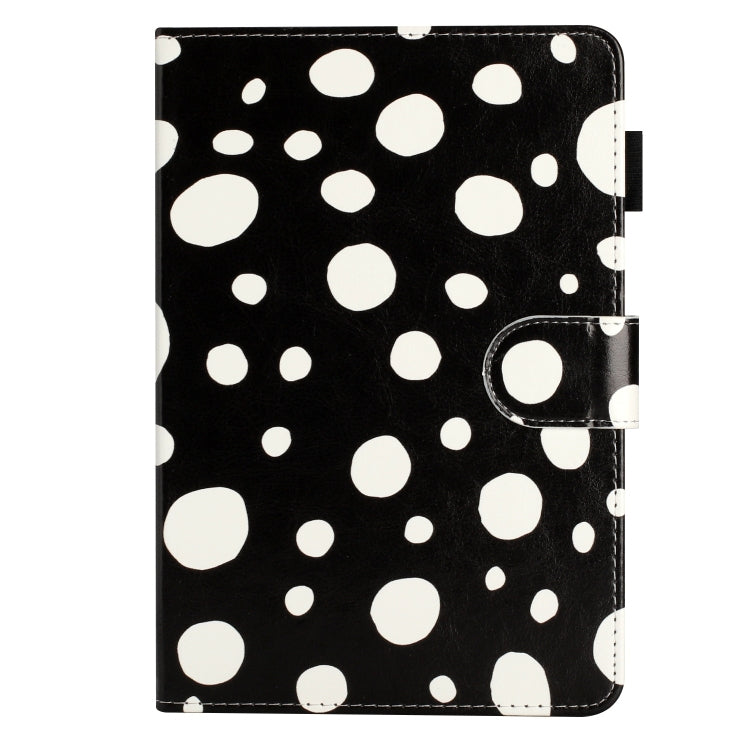 For iPad Pro 9.7 / 9.7 2018 / 2017 Dot Pattern Leather Smart Tablet Case(Black White) by buy2fix