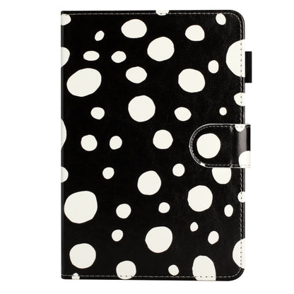For iPad Pro 9.7 / 9.7 2018 / 2017 Dot Pattern Leather Smart Tablet Case(Black White) by buy2fix