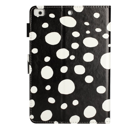 For iPad Pro 9.7 / 9.7 2018 / 2017 Dot Pattern Leather Smart Tablet Case(Black White) by buy2fix