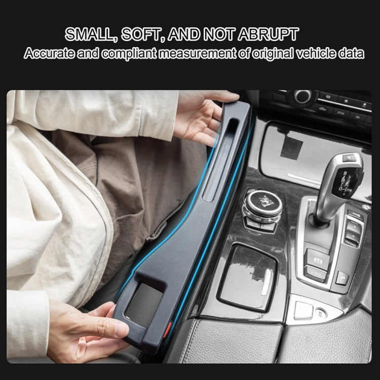 A8752-01 Car Main Driver Seat Gap Bar Interior Armrest Box Gap(Black) by buy2fix