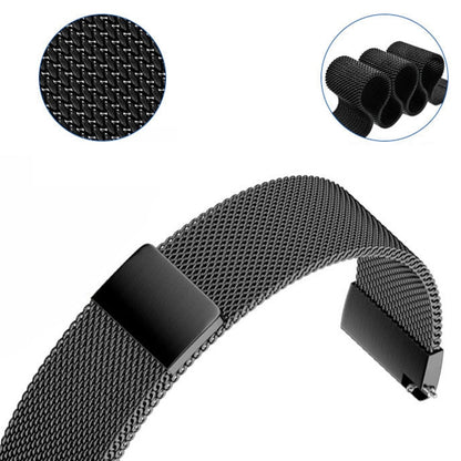For Huami Amazfit GTS 20mm / Bip U Pro Milanese Magnetic Metal Watch Band(Rose Pink) - Watch Bands by buy2fix | Online Shopping UK | buy2fix