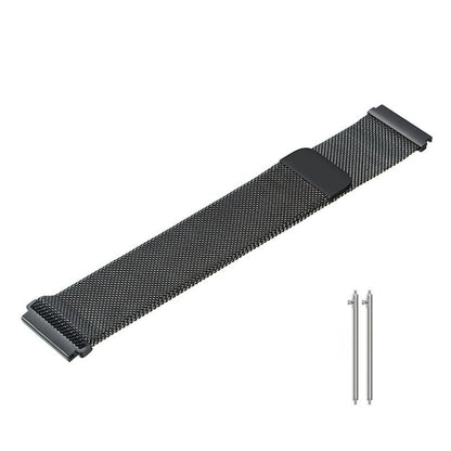 For Huami Amazfit GTS 20mm / Bip U Pro Milanese Magnetic Metal Watch Band(Silver) - Watch Bands by buy2fix | Online Shopping UK | buy2fix