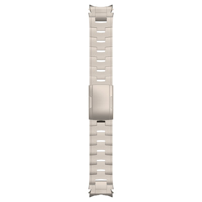 For Samsung Galaxy Watch6/6 Classic/5/5 Pro Button Style Pure Titanium Metal Watch Band(Grey) - Watch Bands by buy2fix | Online Shopping UK | buy2fix