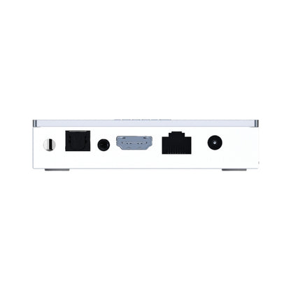 MECOOL KM2 Plus Android 11 Dual-band WiFi Smart Voice TV Box 4GB+32GB, EU Plug(White) - Amlogic S905 by MECOOL | Online Shopping UK | buy2fix