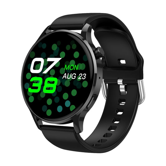 Watch3 Pro 1.3 inch AMOLED Screen Wireless Charging Smart Watch, Supports BT Call / NFC(Black) by buy2fix