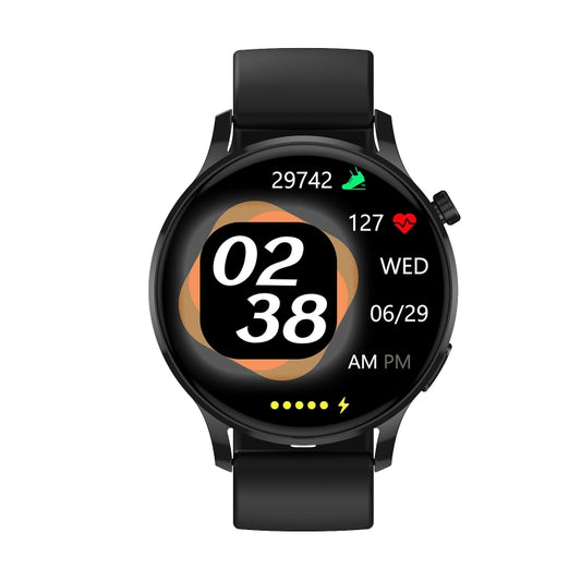 Watch3 Pro 1.3 inch AMOLED Screen Wireless Charging Smart Watch, Supports BT Call / NFC(Black) by buy2fix