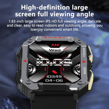 YK01 1.83 inch Smart Sports Call Watch, Heart Rate / Blood Pressure / Blood Oxygen(Green) by buy2fix