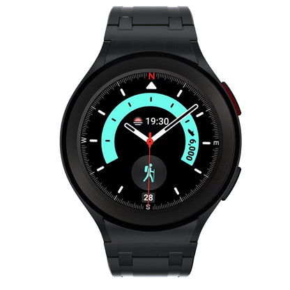 For Samsung Galaxy Watch 4 / 5 / 6 AP Series Liquid Silicone Watch Band(Black) - Watch Bands by buy2fix | Online Shopping UK | buy2fix