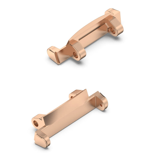 For Amazfit Active Edge A2212 1 Pair Metal Watch Band Connectors(Rose Gold) - For Amazfit by buy2fix | Online Shopping UK | buy2fix