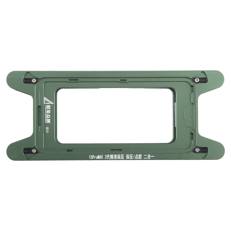 For iPhone 15 Pro Max Magnetic LCD Screen Frame Bezel Pressure Holding Mold Clamp Mold - Mould by buy2fix | Online Shopping UK | buy2fix