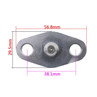 For T3 T4 T04E GT42 Car Turbine Oil Supply Pipe Flange Gasket AN4 Joint Adapter - Others by buy2fix | Online Shopping UK | buy2fix