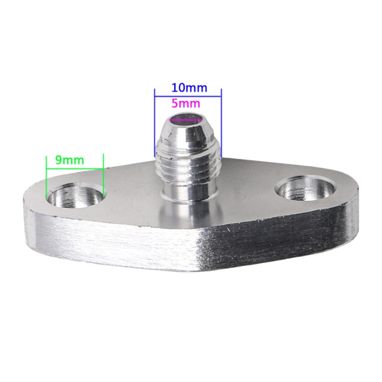 For T3 T4 T04E GT42 Car Turbine Oil Supply Pipe Flange Gasket AN4 Joint Adapter - Others by buy2fix | Online Shopping UK | buy2fix